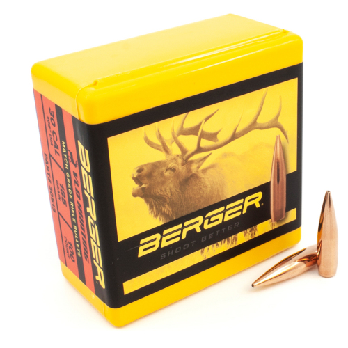 Berger 30 Cal 185 Gr Match VLD Hunting Bullets (100 Ct)