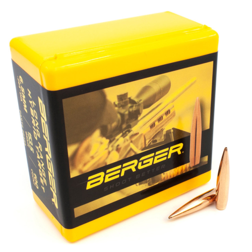 Berger 6.5mm 153.5 Gr LR Hybrid Target Bullets