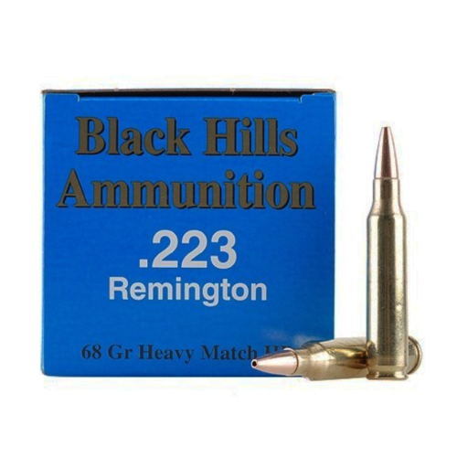 DISC   Black Hills Ammo .223 68 Gr. Reman
