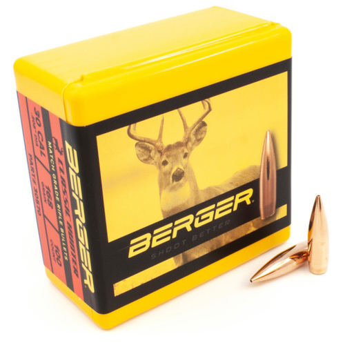 Berger 30 Cal 168 Gr Classic Hunter Bullets (100 Ct)