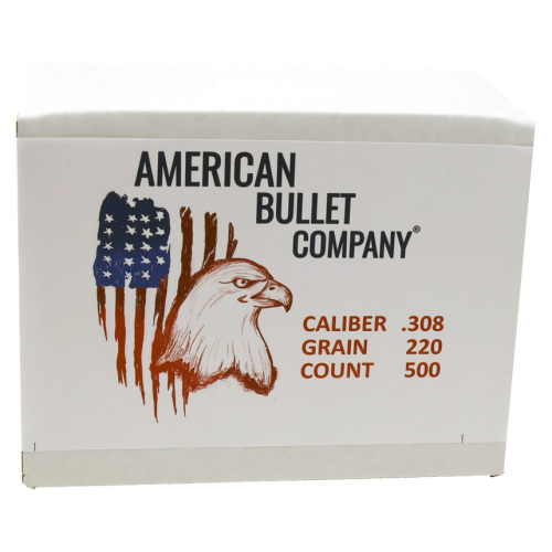American Bullet Co. Practice Bullets .308 Cal 220 GR HPBT