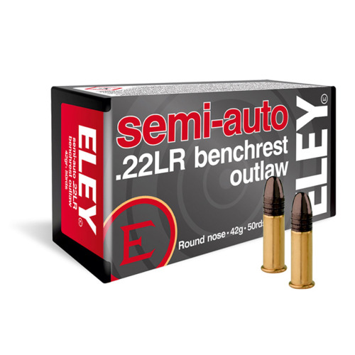 Eley Semi Auto Benchrest Outlaw .22 LR Ammunition