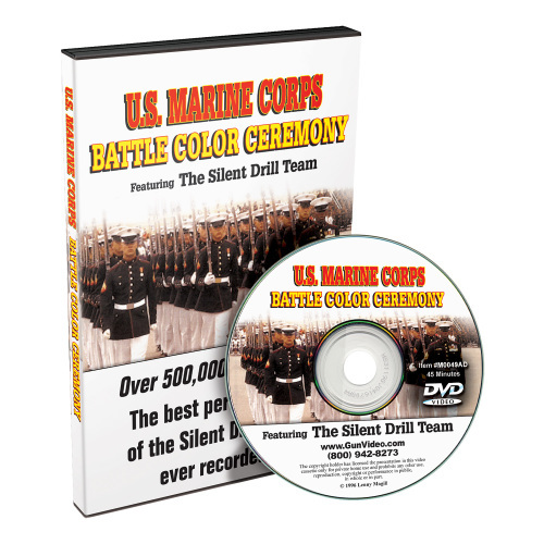 (DISC)   U.S. Marine Corps Battle Color Ceremony