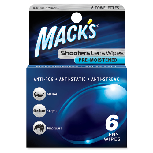 Mack's Shooters Lens Wipes (6pk)
