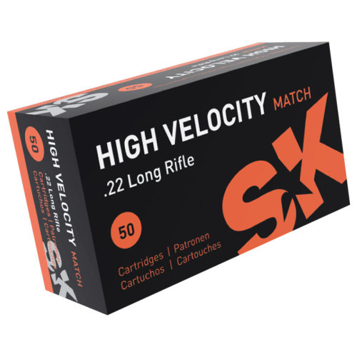 SK High Velocity .22 LR Ammunition