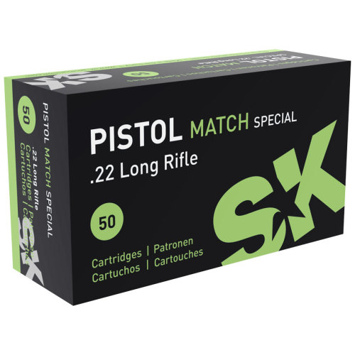 SK Pistol Match Special .22 LR Ammunition