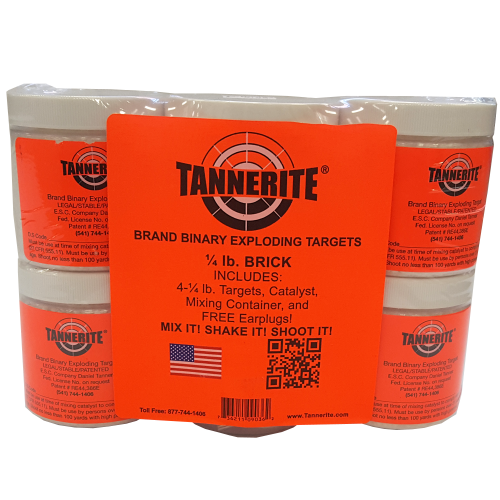 4 Pack Of 1/4lb Tannerite Targets