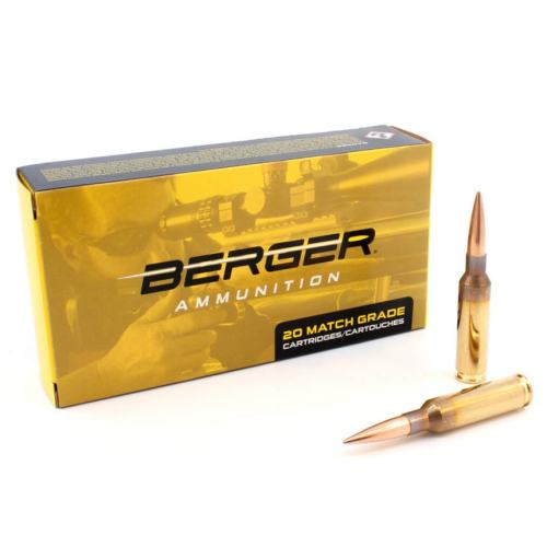 Berger 6.5 Creedmoor 153.5 Gr LR Hybrid Target Ammunition