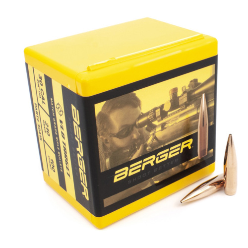 Berger 30 Cal 210 Gr VLD Bullets (100 Ct)