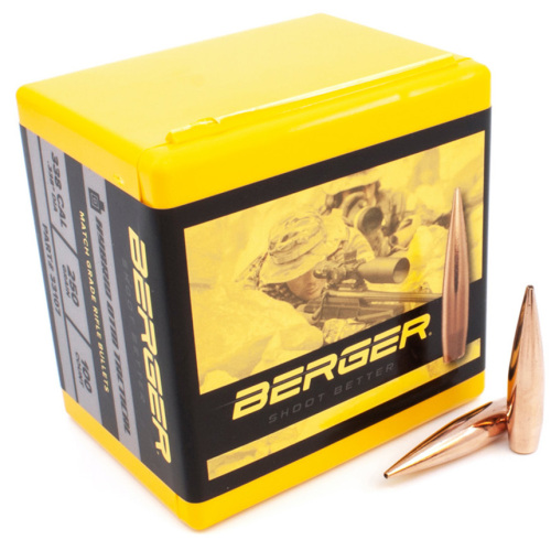 Berger 338 Cal 250 Gr Hybrid OTM Tactical Bullets (100 Ct)