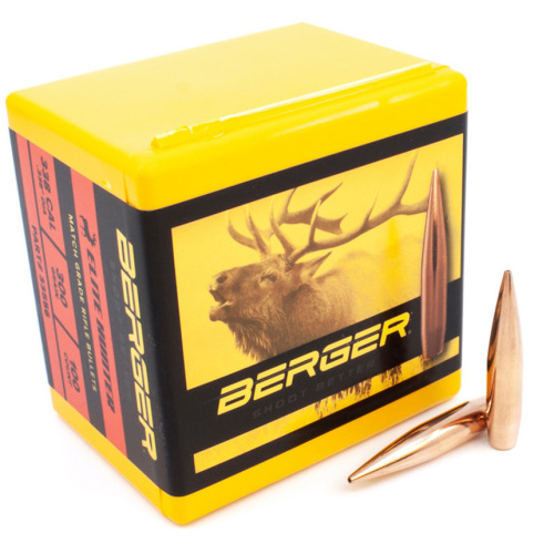 Berger 338 Cal 300 Gr Elite Hunter Bullets (100 Ct)