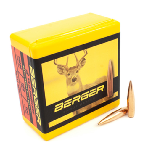 Berger 7mm 168 Gr Match VLD Hunting Bullets (100 Ct)