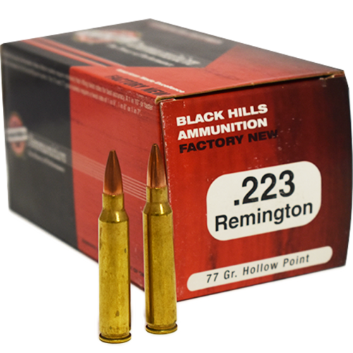 Black Hills .223 77 Gr Sierra MK HP Ammunition