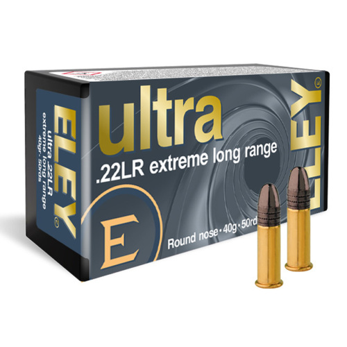 Eley Ultra Extreme Long Rang .22 LR Ammunition