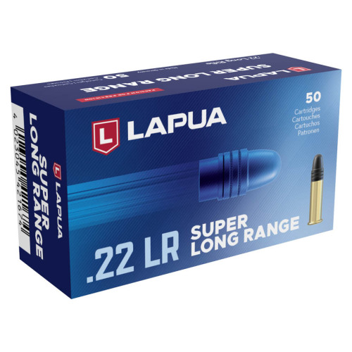 Lapua Super Long Range .22 LR Ammunition
