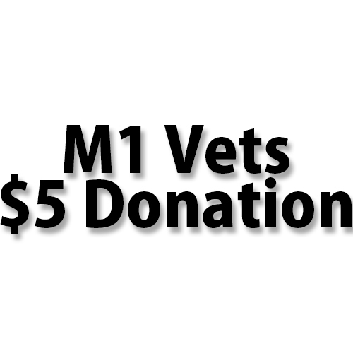 M1 For Vets Project $5 Donation