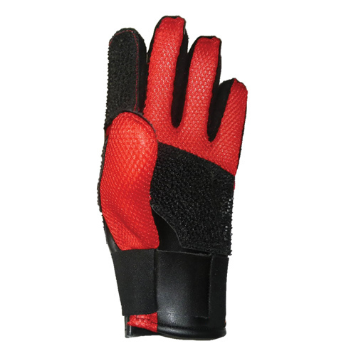 Creedmoor Red Mesh Full Finger Shooting Glove