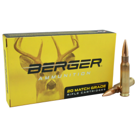 Berger 308 Winchester 185 Gr Classic Hunter Ammunition