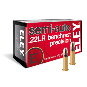 Eley Semi Auto Benchrest Precision .22 LR Ammunition