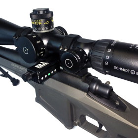 Send iT Electronic Shooting Level Mounted View