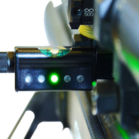 LRA Send iT Electronic Shooting Level with Spirit Level Side Mounted