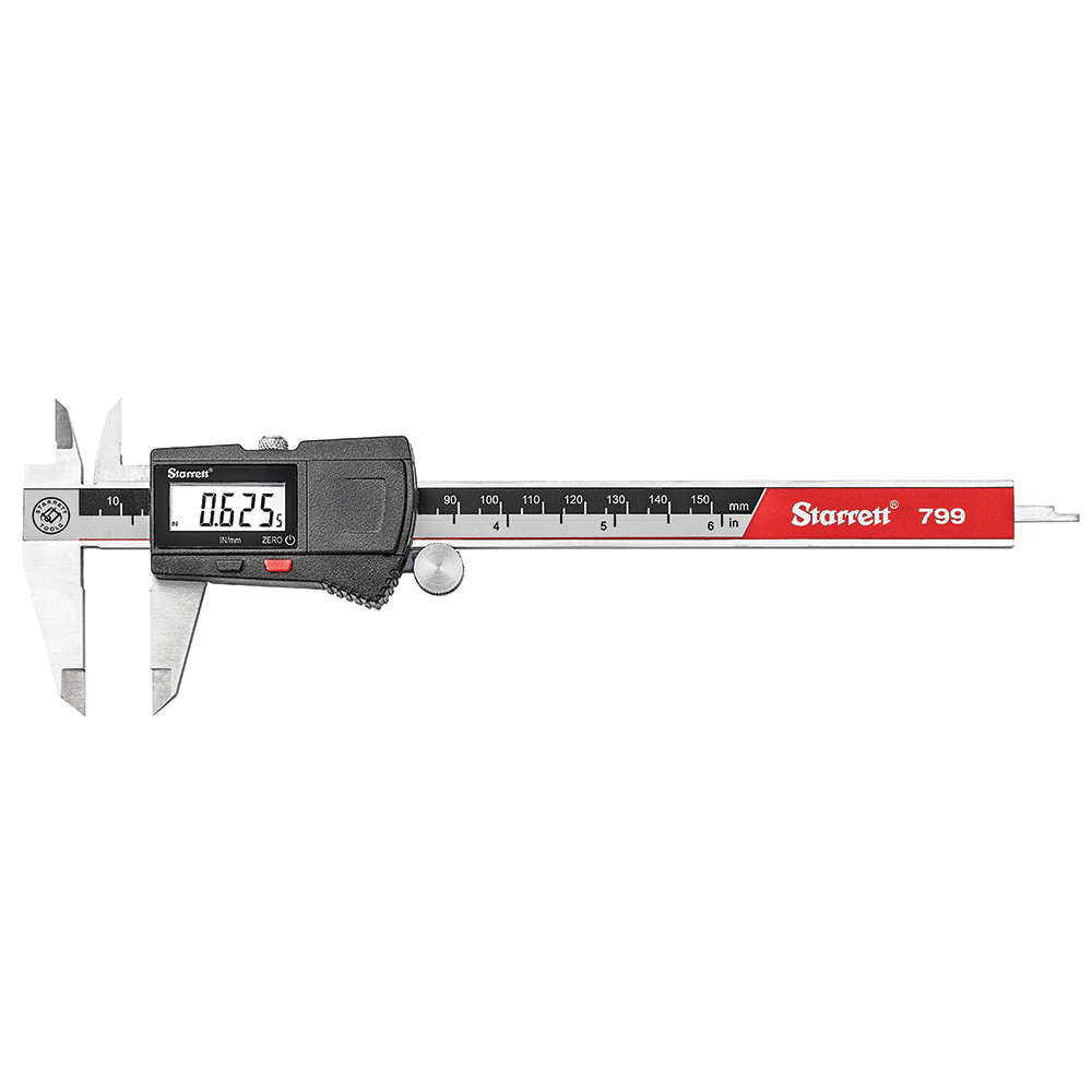 Starrett Caliper- Electronic -w/o Output -6"/150mm - W/case