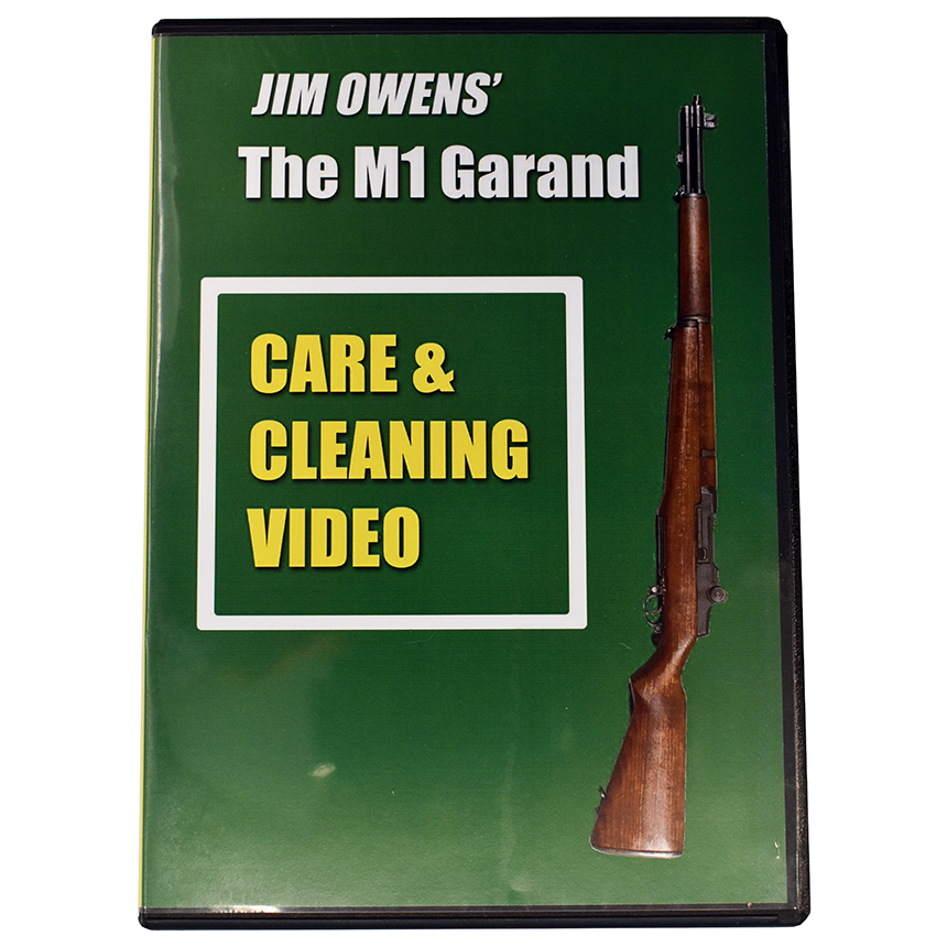 Jim Owens Pro DVD M1 Garand Care And Cleaning