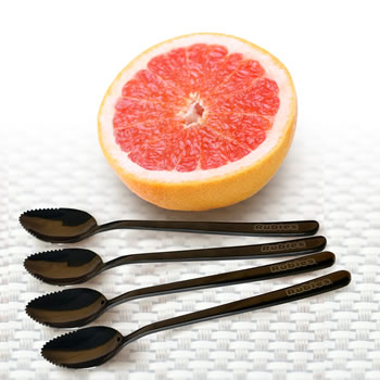 4 Rubies Grapefruit Spoons (JSPOON)