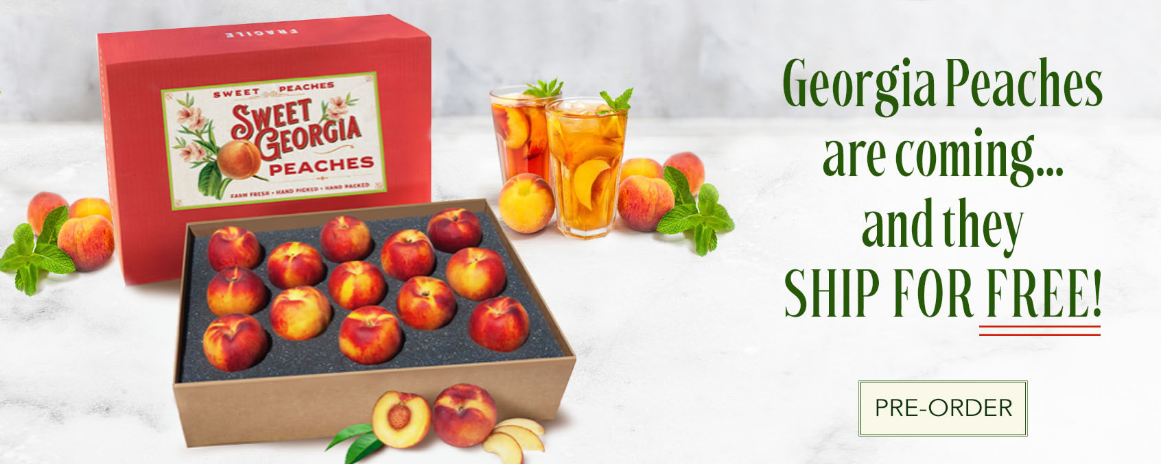 Peaches are coming, Pre-order Today - Ship for FREE