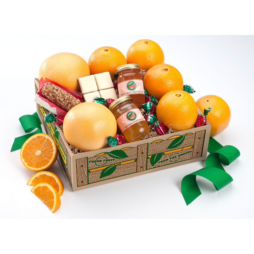 Three Grove Stand bags of juicy-fresh oranges or grapefruit.