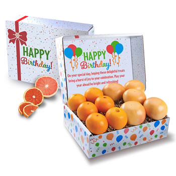 Scarlet Navels & Reds Birthday Gift Box Scarlet Navels & Reds Birthday Gift Box