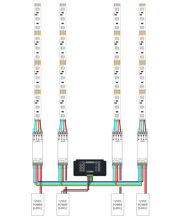 Parallel Signal Amplifier Installation
