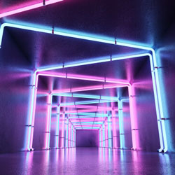 LED Neon Wall