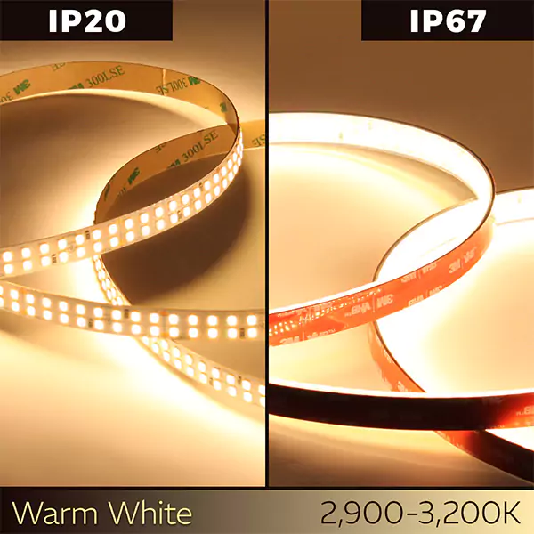 Bright Warm White Strip Light