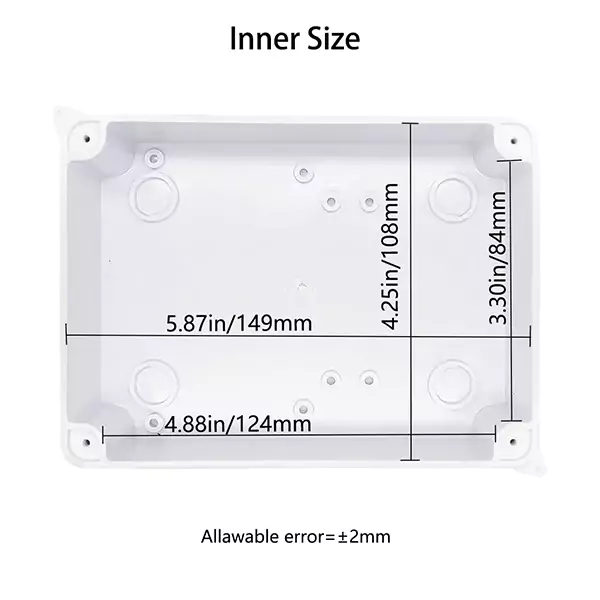 6x4 Box Inside Dimensions