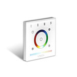 LTECH E5S RGB+CCT Wall Controller - 108 Series Touch Panel, 12-24VDC