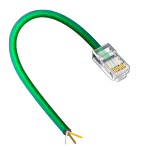 DMX Signal Cable, RJ45 to Bare Wires - 36"