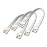 (3) Ribbon Wire Ribbon Snap Connector for 50/50 10mm RGB LED Strips