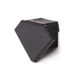 Black Plastic End Cap for 45 ALU Triangle Extrusion