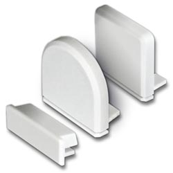 Plastic end cap