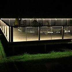 LED Deck Railing Lighting using Extreme LED Strip Lights