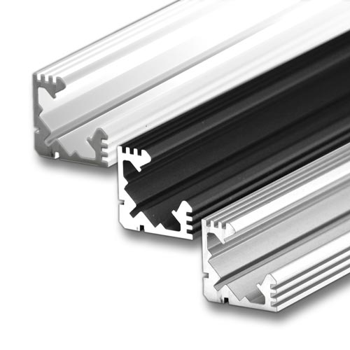 KLUS 45 ALU Alumunim Extrusion for LED Strip Lights from Ecolocity LED