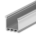 LOKOM Aluminum Extrusion with Wings - 1" Wide x 1" Deep