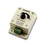 LED Knob Dimmer One Channel PWM, 12-24VDC 8A 