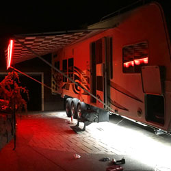 Ribbon Star Max Waterproof LED Strips for Exterior Camper Lighting