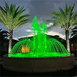 Green Fountain Light