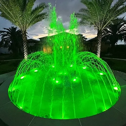 Green Underwater Light