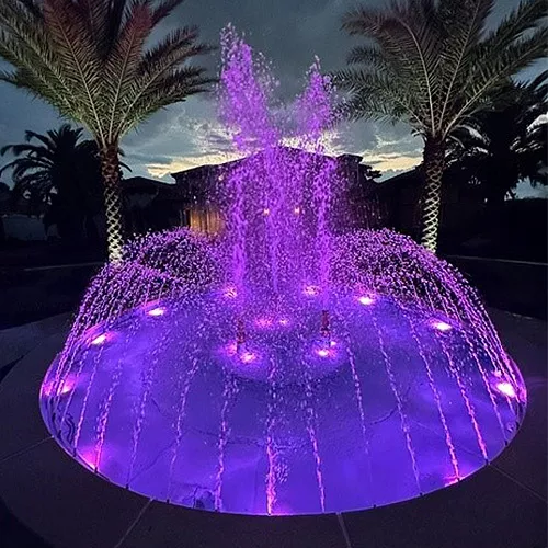 Purple Underwater Light