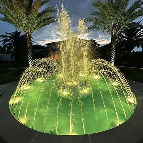 Yellow Underwater Light