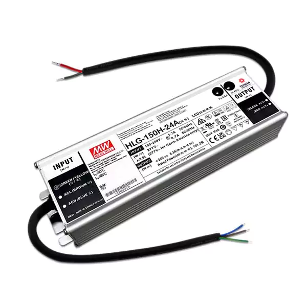 150 Watt 24VDC Power Supply 4 Output